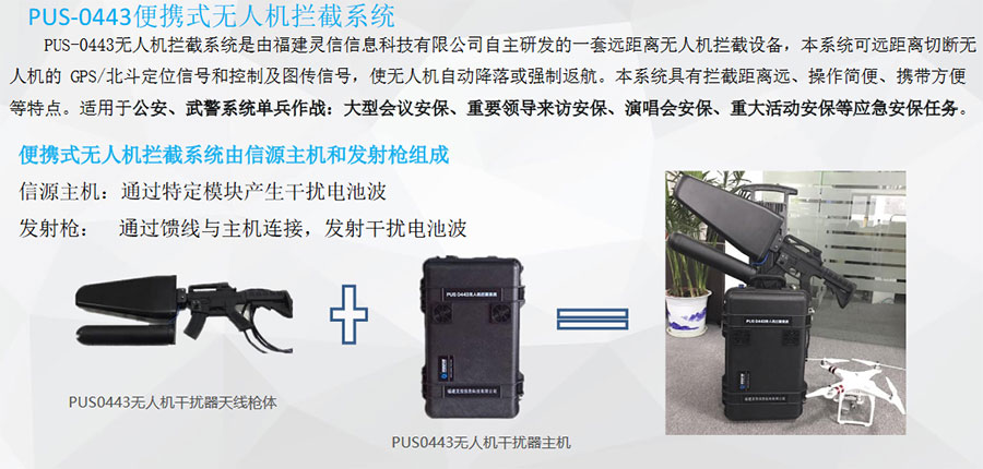 靈信科技無人機攔截系統解決方案