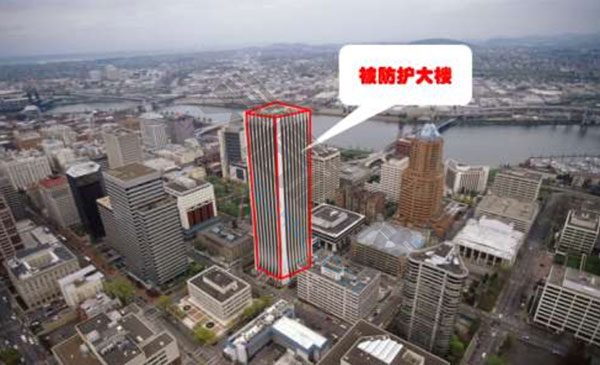 單建筑群區域防護圖