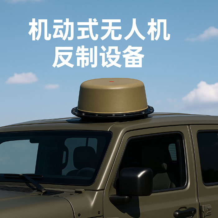 機動式無人機反制設備