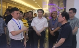 重慶市政協副主席帶團蒞臨福建靈信信息科技有限公司參觀指導